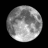 Moon age: 15 days, 21 hours, 9 minutes,97%